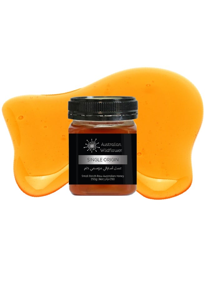Australian Wildflower Raw Australian Honey 250g (TA10+ / MGO 263+ equiv) - Glyphosate Free, Antioxidant, Single Origin - Image 3